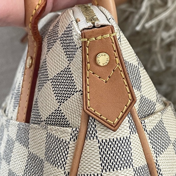 LOUIS VUITTON⭐️FIGHERI GM DAMIER AZUR⭐️STUNNING✨W/LV Box & Dustbag⭐️CA 2192 - Picture 15 of 16